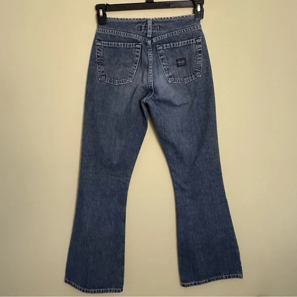 Silver Vintage woman’s flare jeans waist 25 length 31 prewashed - Picture 3 of 10